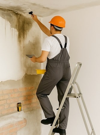 Peinture après dégâts des eaux