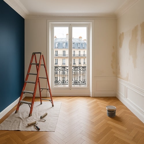 Travaux après un dégât des eaux