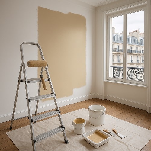 Travaux de peinture apres dégâts des eaux